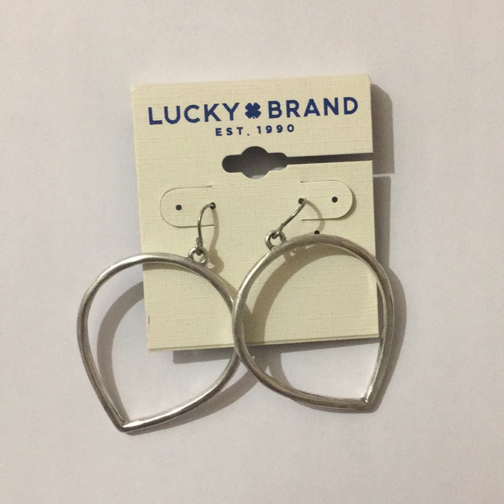 Lucky Brand teardrop earrings